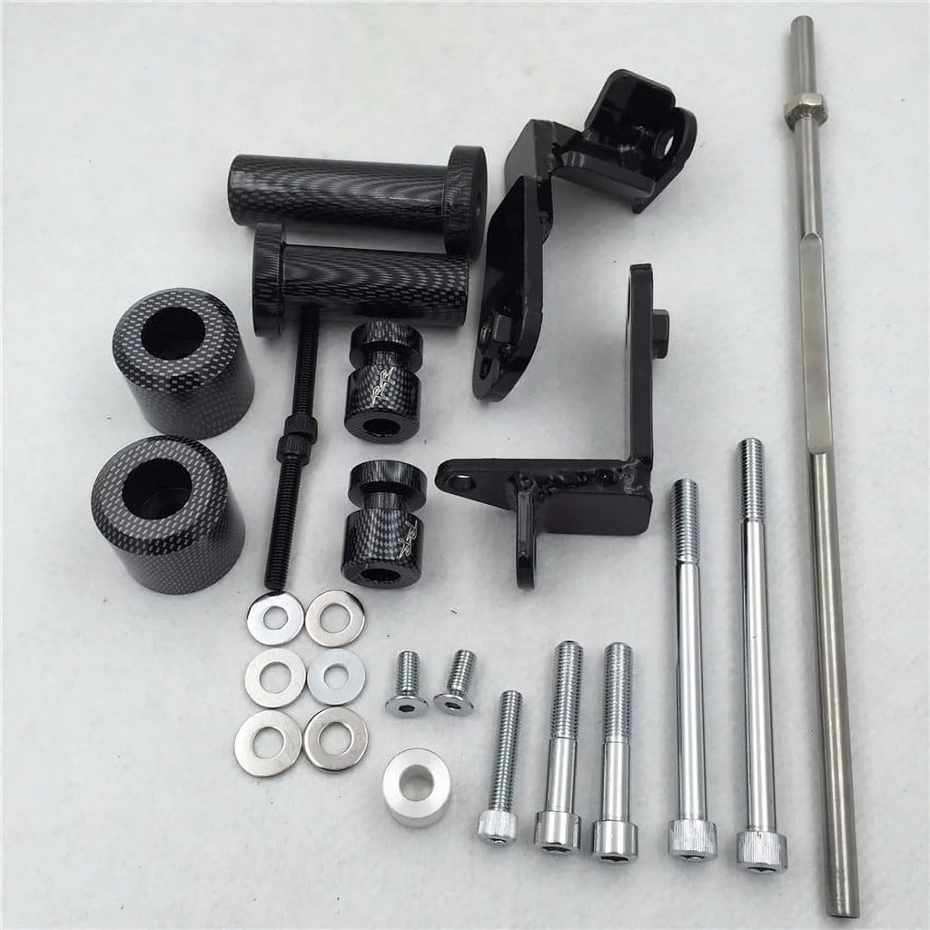 HTT-MOTOR Carbon Swingarm Spools Frame Slider for 99-07 Suzuki Hayabusa GSX 1300R GSXR1300
