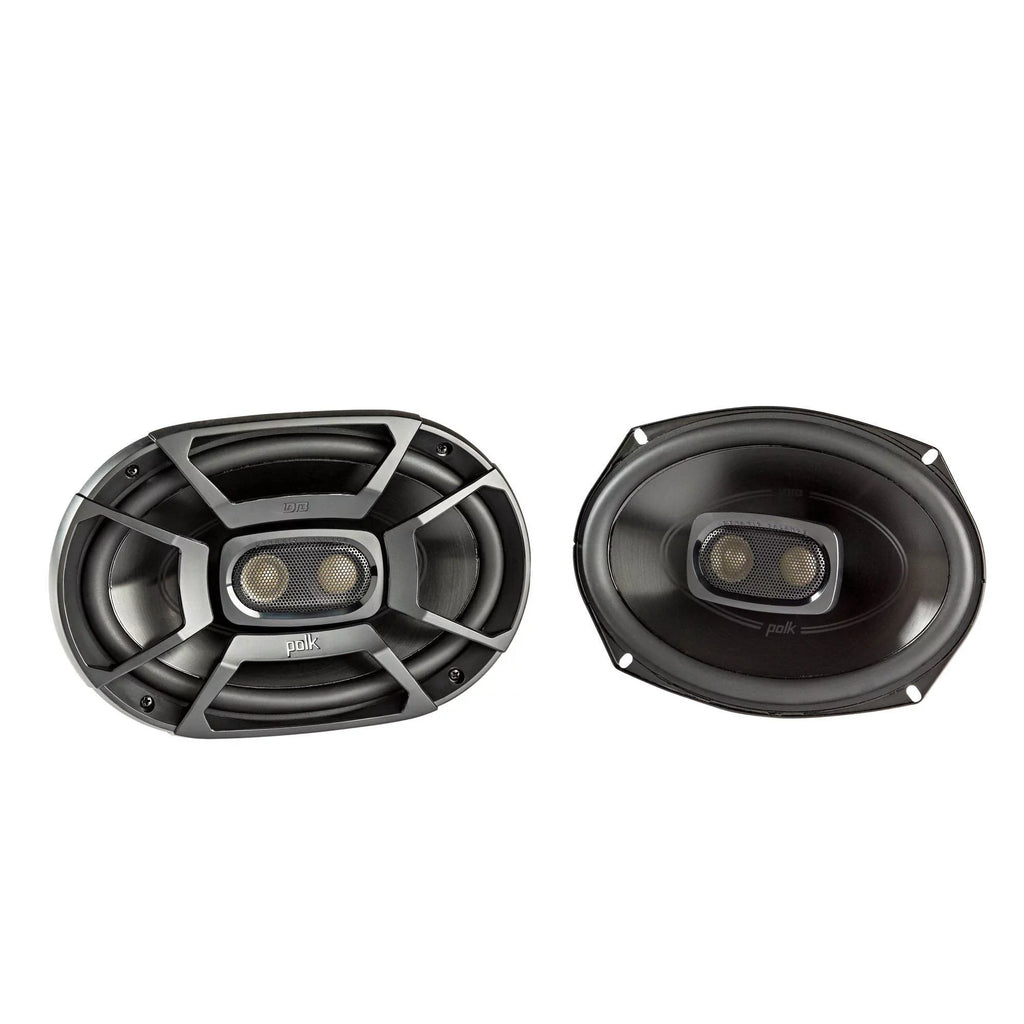 Polk Audio - A Pair Of DB6502 6.5" Components and A Pair Of DB692 6x9" Coax Speakers - Bundle Includes 2 Pair
