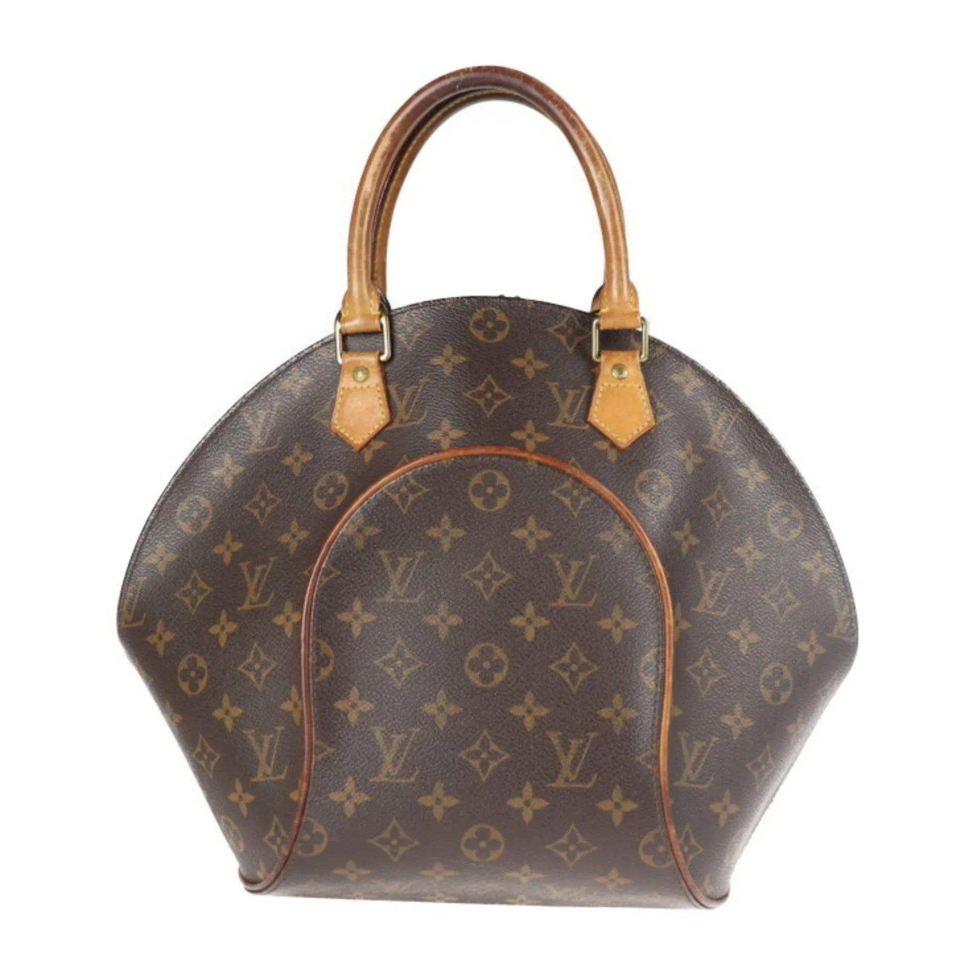 Pre-Owned LOUIS VUITTON Louis Vuitton Ellipse Monogram Handbag M51126 Canvas Brown (Good)