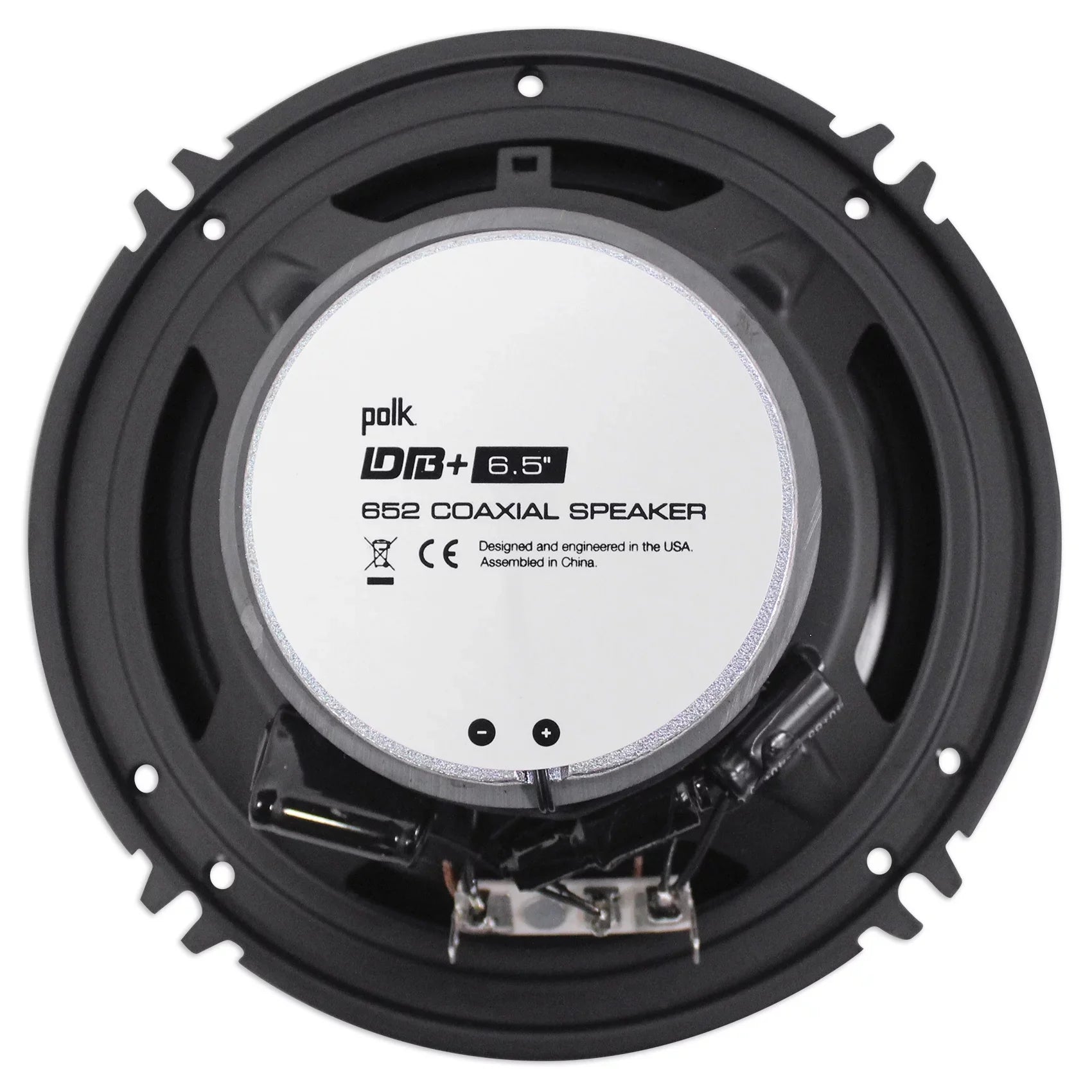 1998-2013 Harley Davidson Touring 6.5" 300w Polk Audio Speakers w/Adapter Plates