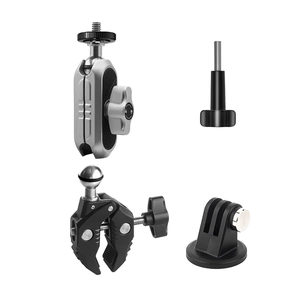 ammoon AKASO DJI Suitable Camera Mounts Clamp Mount Handlebar Adapter Mount