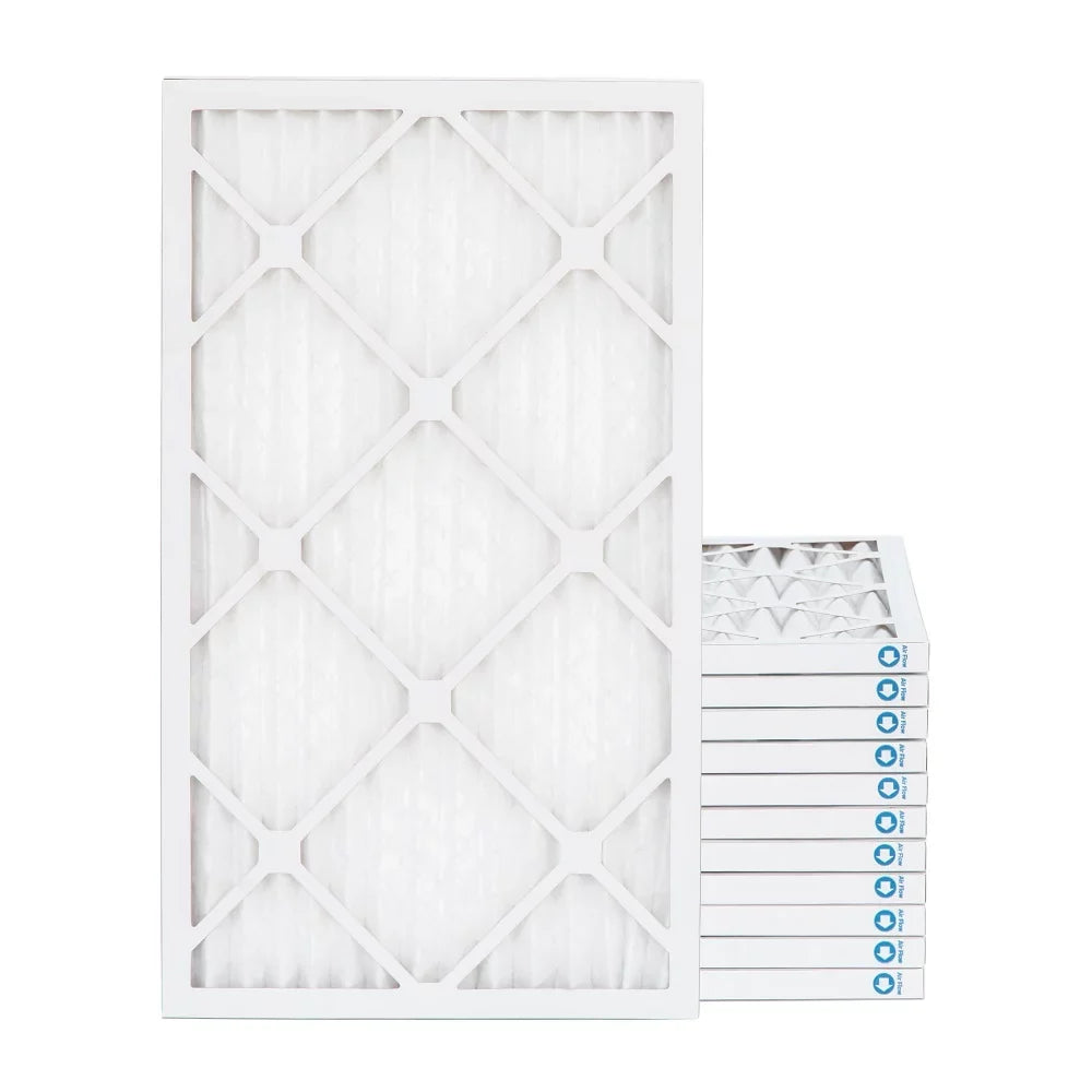 12x30x1 MERV 8 ( MPR 600, FPR 5-6 ) 1" Air Filters for AC & Furnace. Case of 12. Exact Size: 11-1/2 x 29-1/2 x 3/4