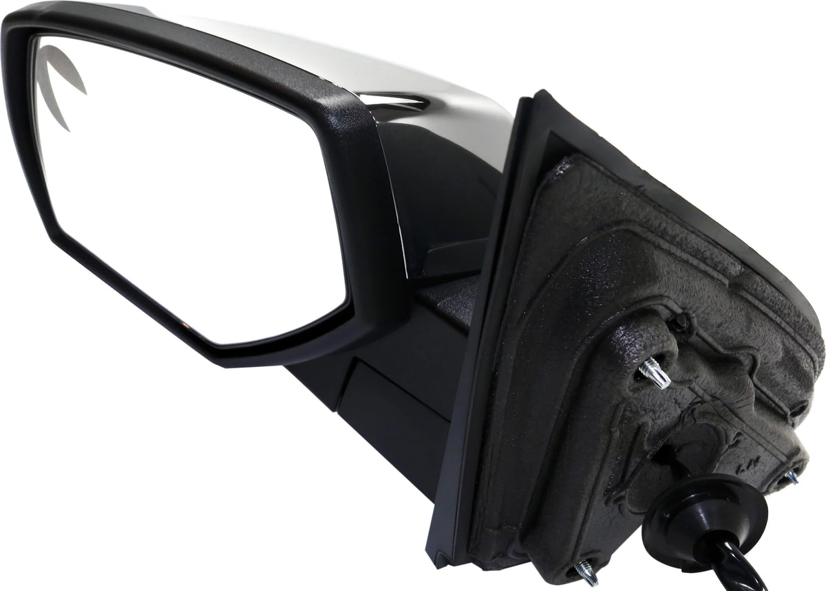 Mirror Suitable With 2015-2018 GMC Sierra 2500 HD Chevrolet Silverado 3500 Left Driver Side Heated Chrome Kool-Vue