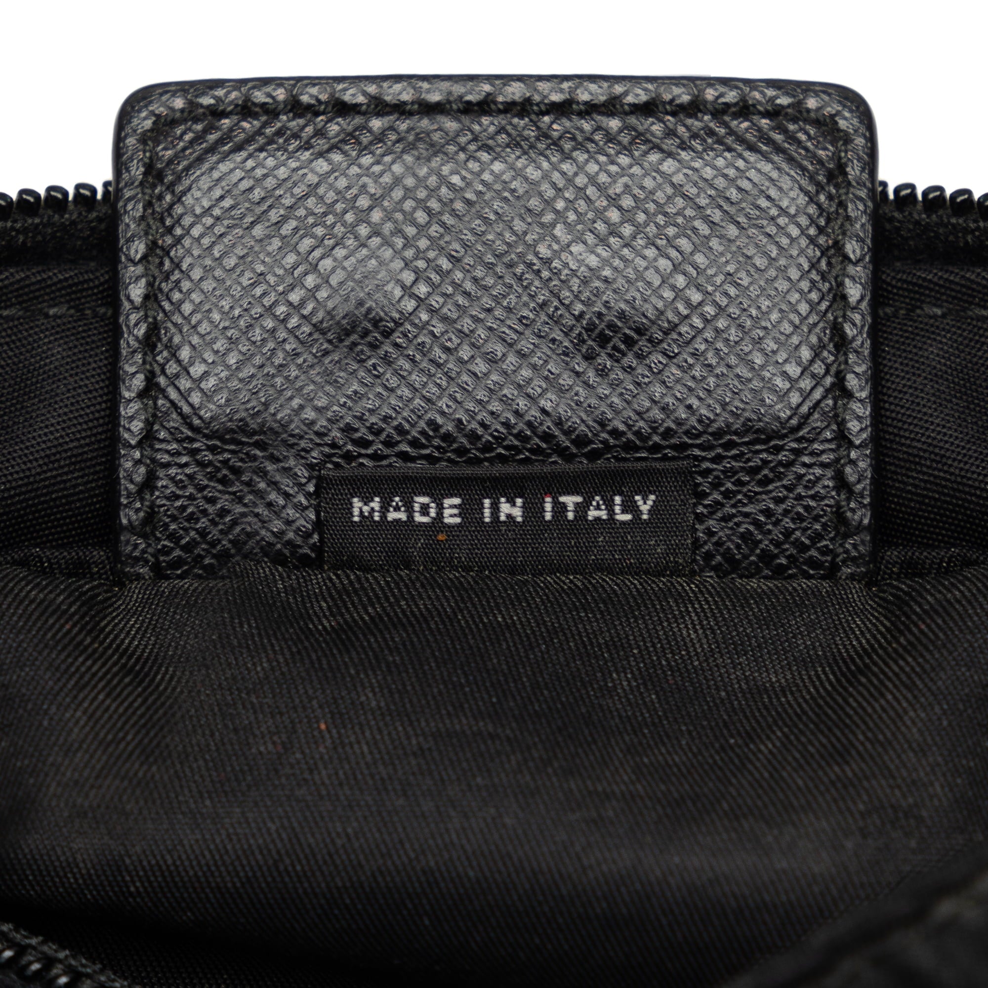 Pre-Owned Authenticated Prada Tessuto Crossbody Nylon Fabric Black Crossbody Bag Unisex (Good)