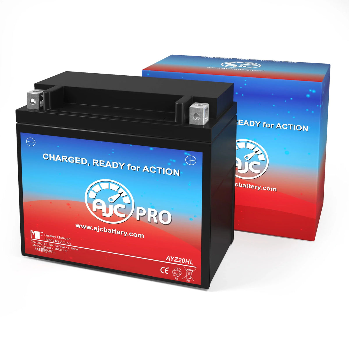 AJC Pro Battery Matching with Bombardier GTx 800 Ho 793CC Snowmobile Replacement Battery (2005)