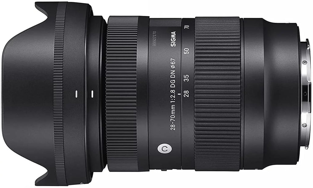Sigma 28-70mm f/2.8 DG DN Contemporary Lens for Sony E W/Extreme Pro SD Card, Photo Edit Software, More 27pcs
