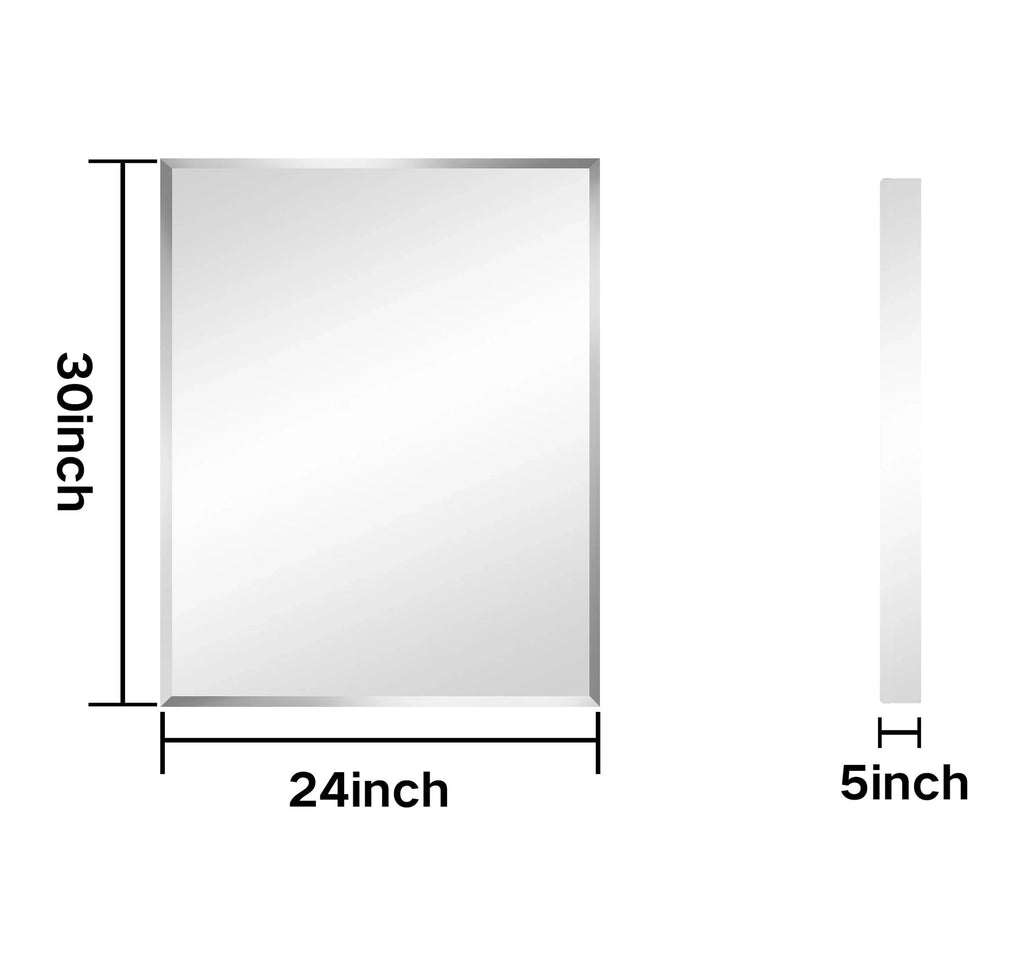 Elegant Reflections: 24x30 inch Medicine Cabinet