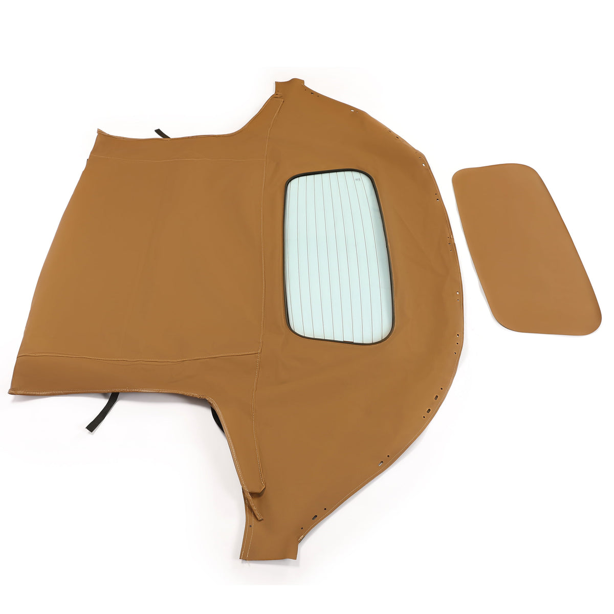 Kojem Convertible Soft Top for 1990-2005 Mazda Miata with Heated Glass Window Sailcloth Vinyl Tan