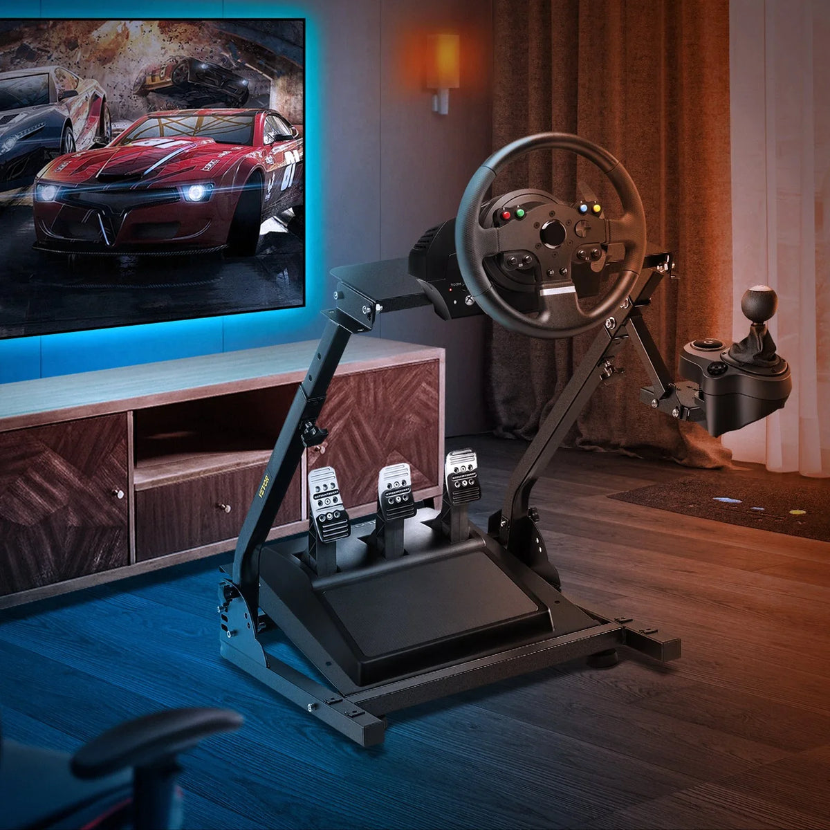 Racing Simulator Cockpit Stand for G29, PS4, G920, Xbox