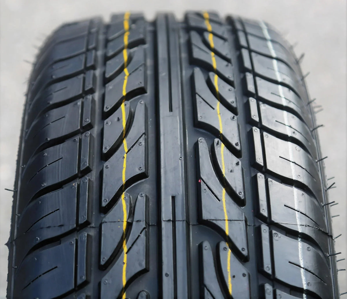 Set of 4 (FOUR) Haida Racing HD921 195/45R16 84V XL Performance Tire Fits: 2012 Fiat 500 Abarth, 2013-18 Fiat 500 Abarth Cabrio