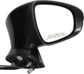 Mirror Matching With 2014-2018 Lexus GS350 2016 GS200t Right Passenger Side Heated w/ Blind Spot Detection in Glass In-housing Signal Light Paintable Kool-Vue