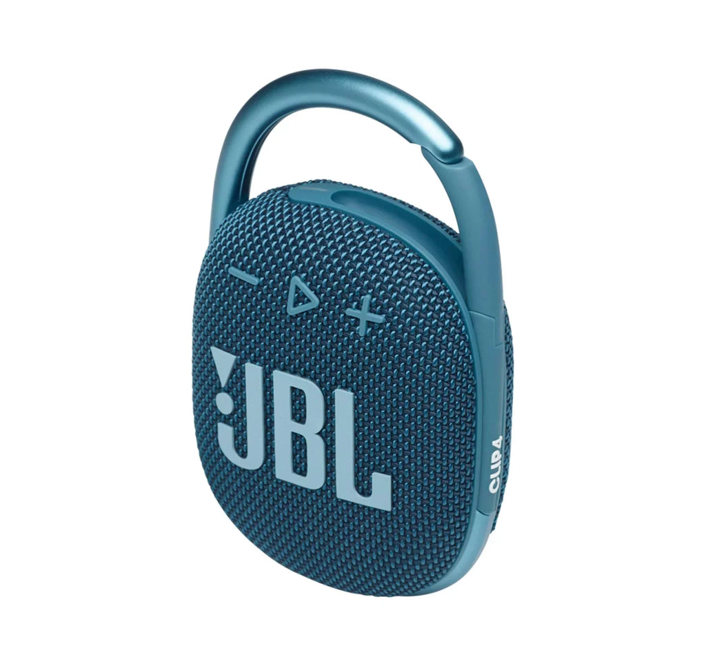 JBL Clip 4 Blue Portable Bluetooth Speaker (Certified Refurbished)