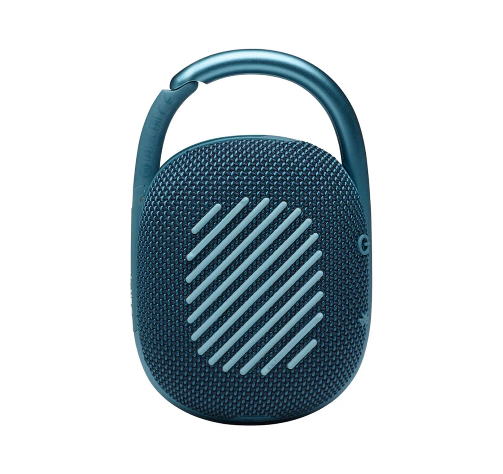 JBL Clip 4 Blue Portable Bluetooth Speaker (Certified Refurbished)