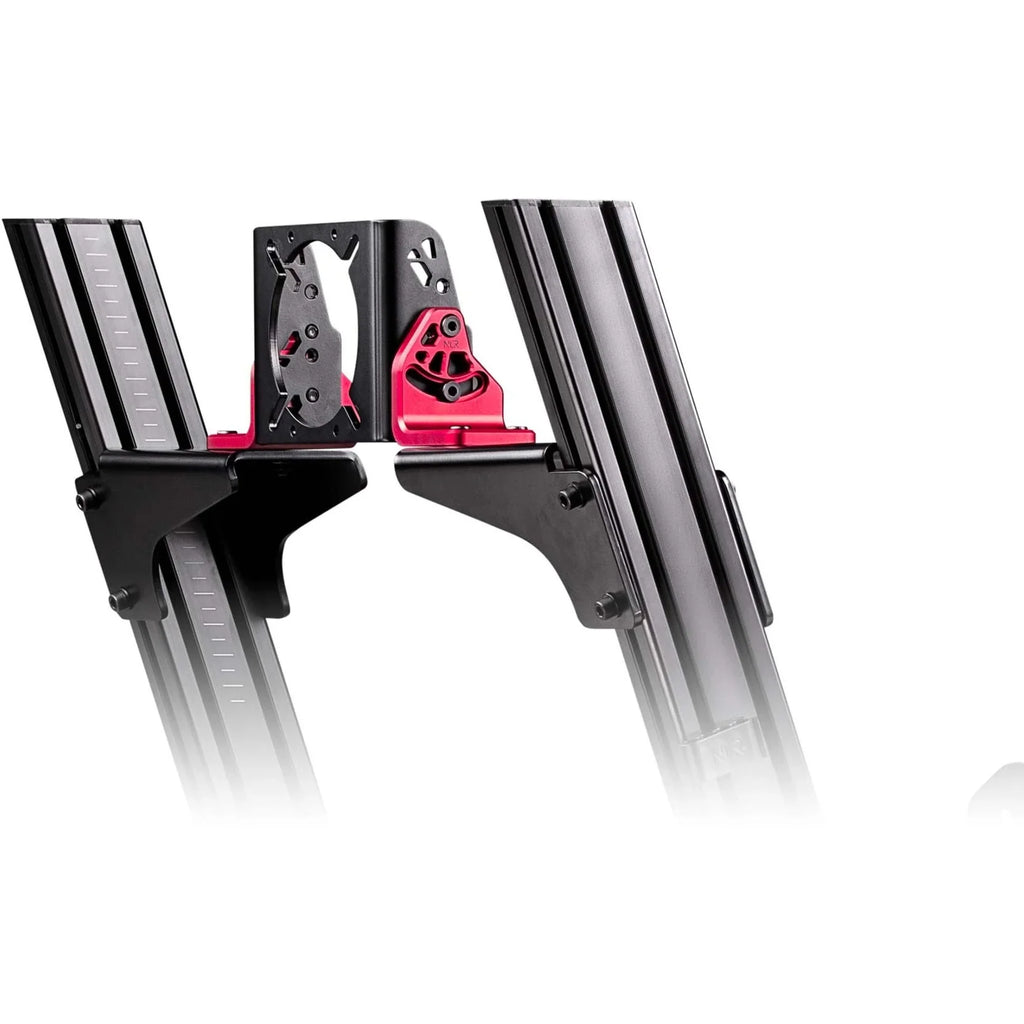 Next Level Racing ELITE DD Side & Front Mount Adaptor Carbon Grey & Red