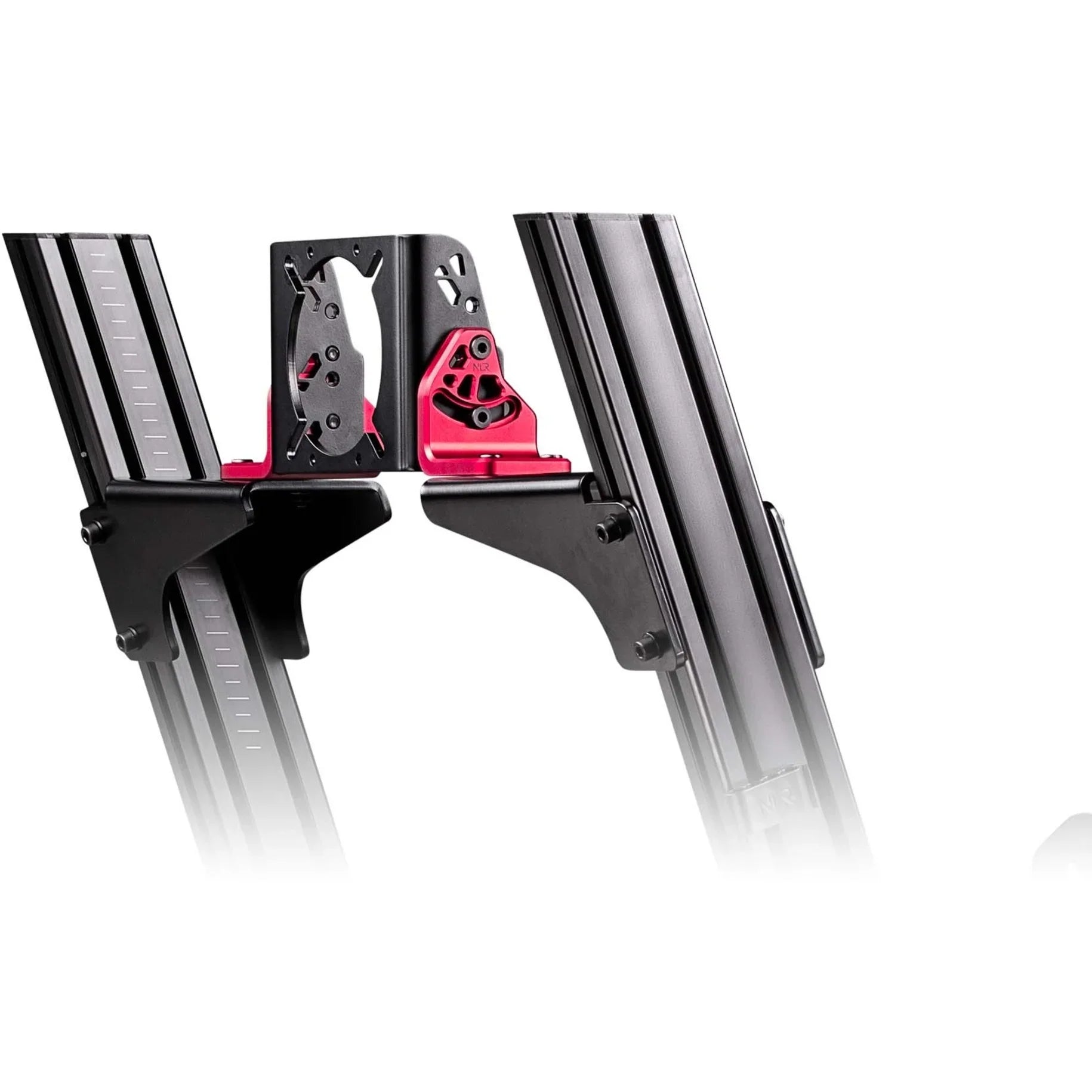 Next Level Racing ELITE DD Side & Front Mount Adaptor Carbon Grey & Red