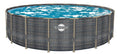 Sunneday Oasis Rattan Soft-sided 18 ft. Round x 52 in.