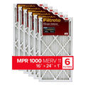 Filtrete 16x24x1, AC Furnace Air Filter, MPR 1000, Micro Allergen Defense, 6-Pack (exact dimensions 15.81 x 23.81 x 0.81)