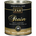 1 PK, Zar 1 Qt. Cashmere Gray Oil-Based Multi-Surface Interior Stain