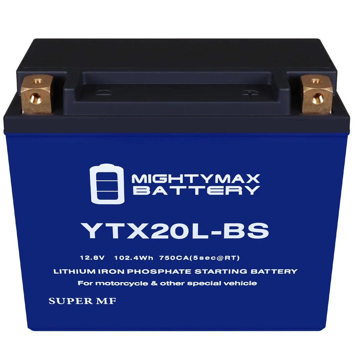 YTX20L-BS Lithium Replacement Battery Suitable with Kawasaki Jet Ski JS750 SXi, SXi Pro 95-02