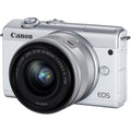Canon EOS M200 Mirrorless Digital Camera with 15-45mm Lens (White) 3700C009