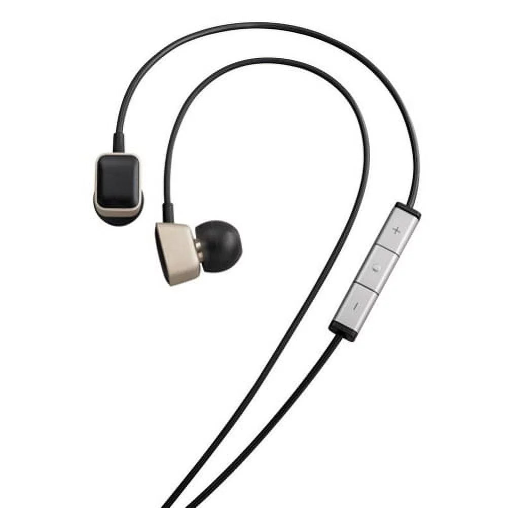 Suitable With Samsung Galaxy S10e S10+ S10 - Harman Kardon AE-S High-Performance In-Ear Headphones Dual Earbuds Earphones Earpieces Stereo Wired [Gold Color] W1O