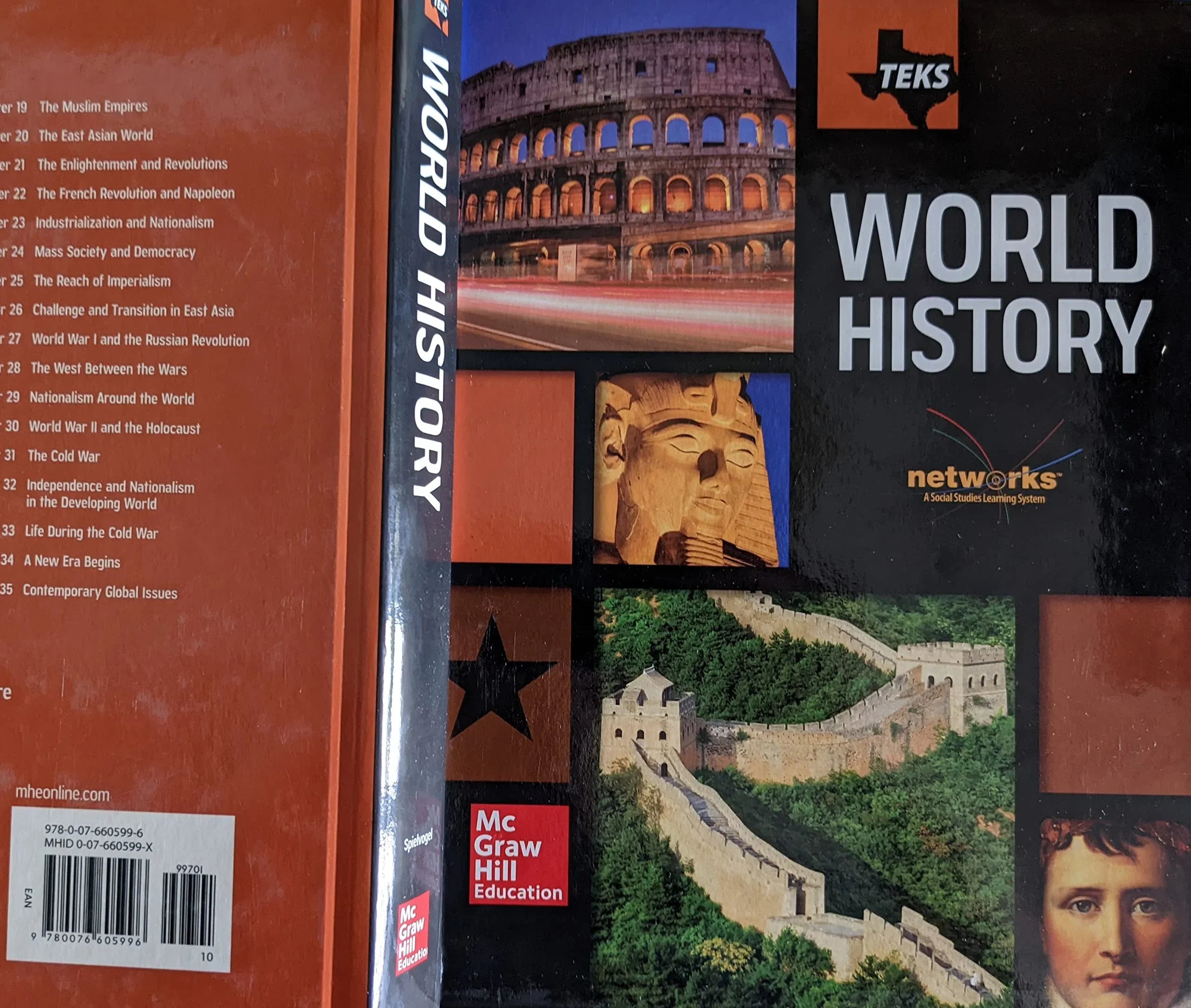 TEKS, World History, c. 2016 9780076605996 007660599X - Pre-Owned: Like New