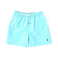 Polo Ralph Lauren Traveler Solid 5.75 Inseam Swim Trunks HAMMOND BLUE L