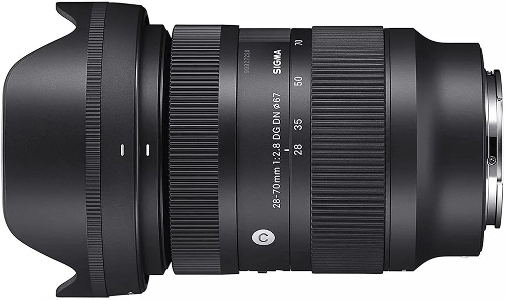 Sigma 28-70mm f/2.8 DG DN Contemporary Lens for Sony E W/Extreme Pro SD Card, Photo Edit Software, More 27pcs