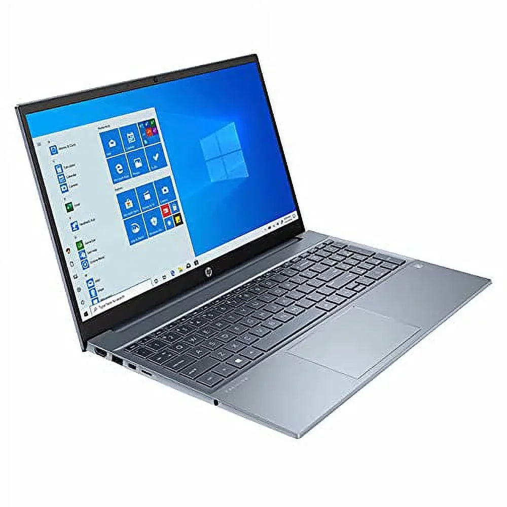 HP 2022 Pavilion 15.6" FHD Touchscreen Laptop 11th Gen 4-Core Intel i7-1195G7 32GB DDR4 1TB NVMe SSD Iris Xe Graphics HDMI Webcam WiFi-6 Bluetooth Backlit Keyboard Windows 11 Pro w/ 32GB USB