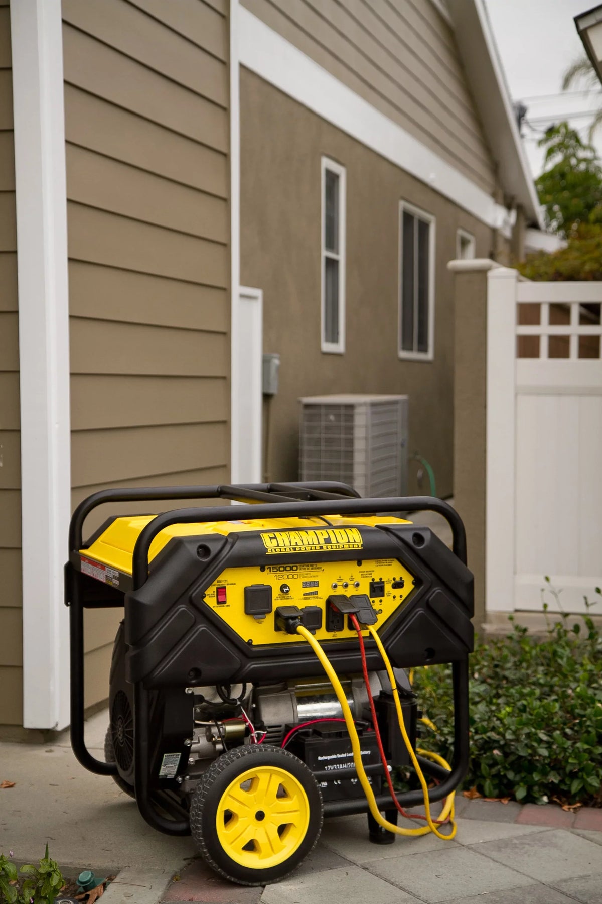 Champion Power Equipment 15,000/12,000 Watts Portable Generator with Electric Start and Lift Hook