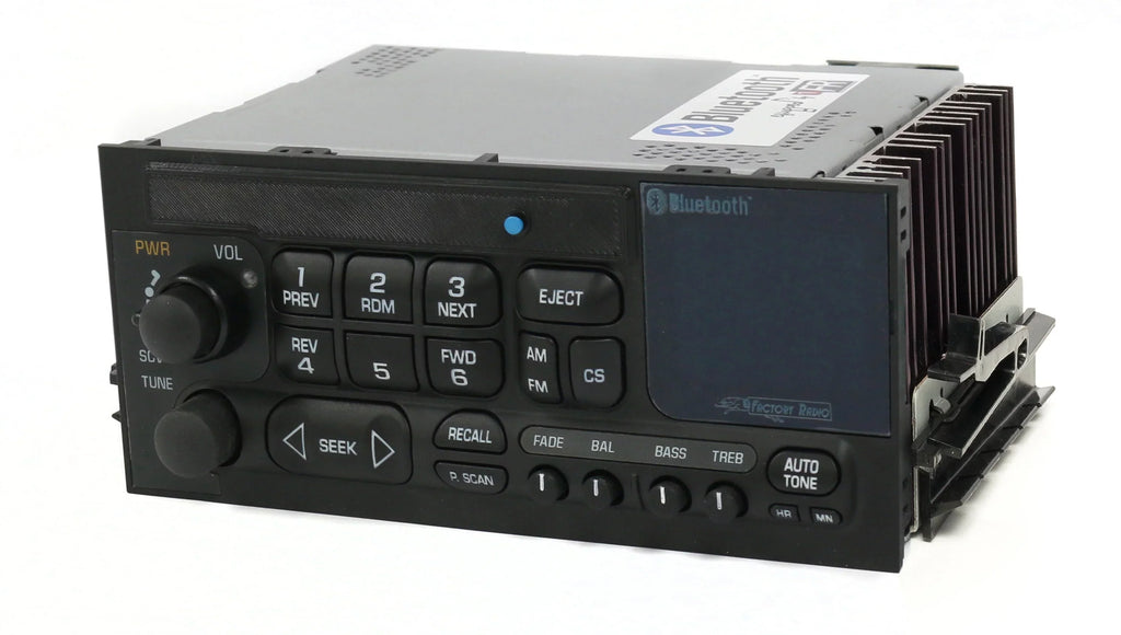 1 Factory Radio 1995 - 2005 GMC Chevy Chevrolet Truck Van AM FM Radio with Bluetooth Music