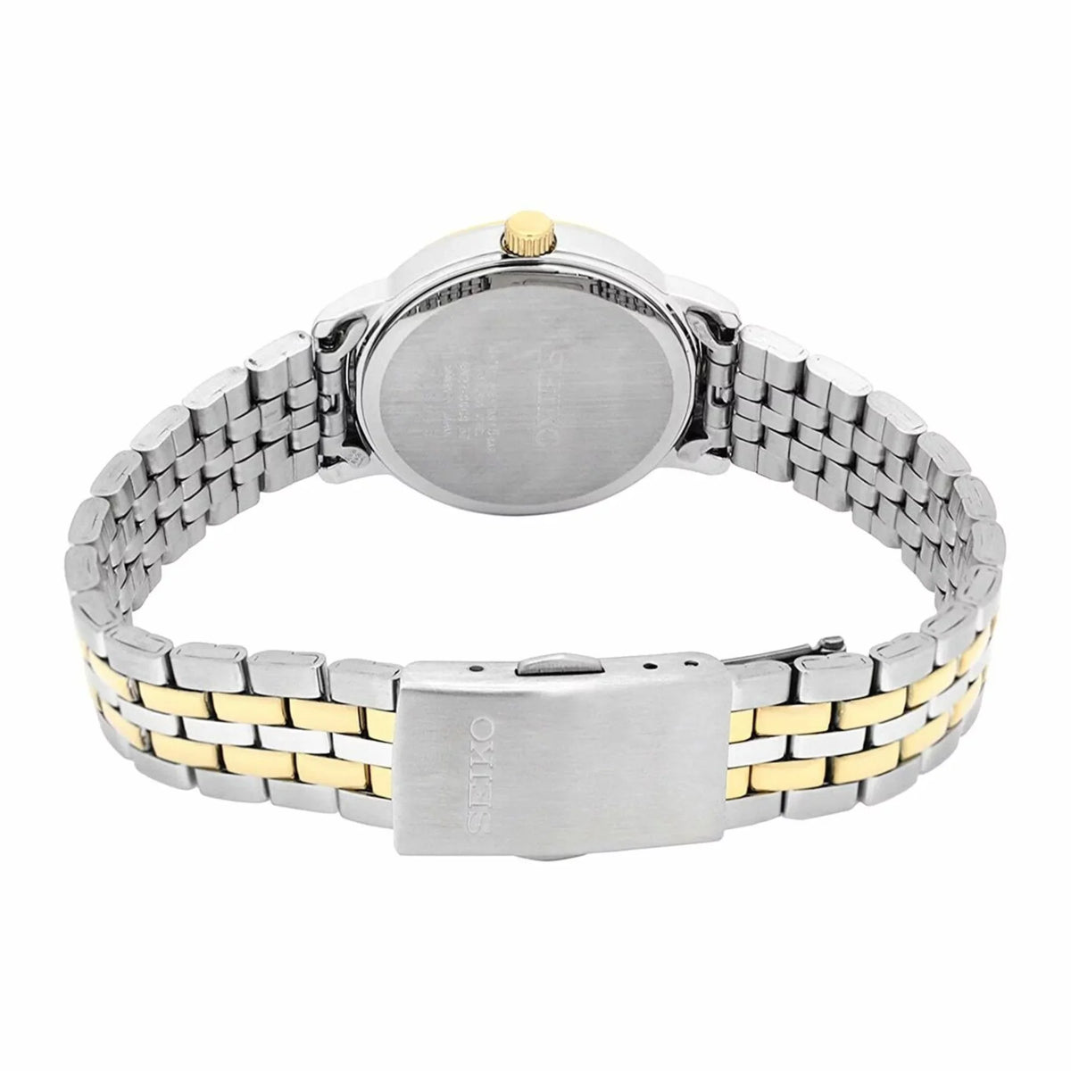 Seiko Women's SUR810 Stainless Steel Two Tone Watch