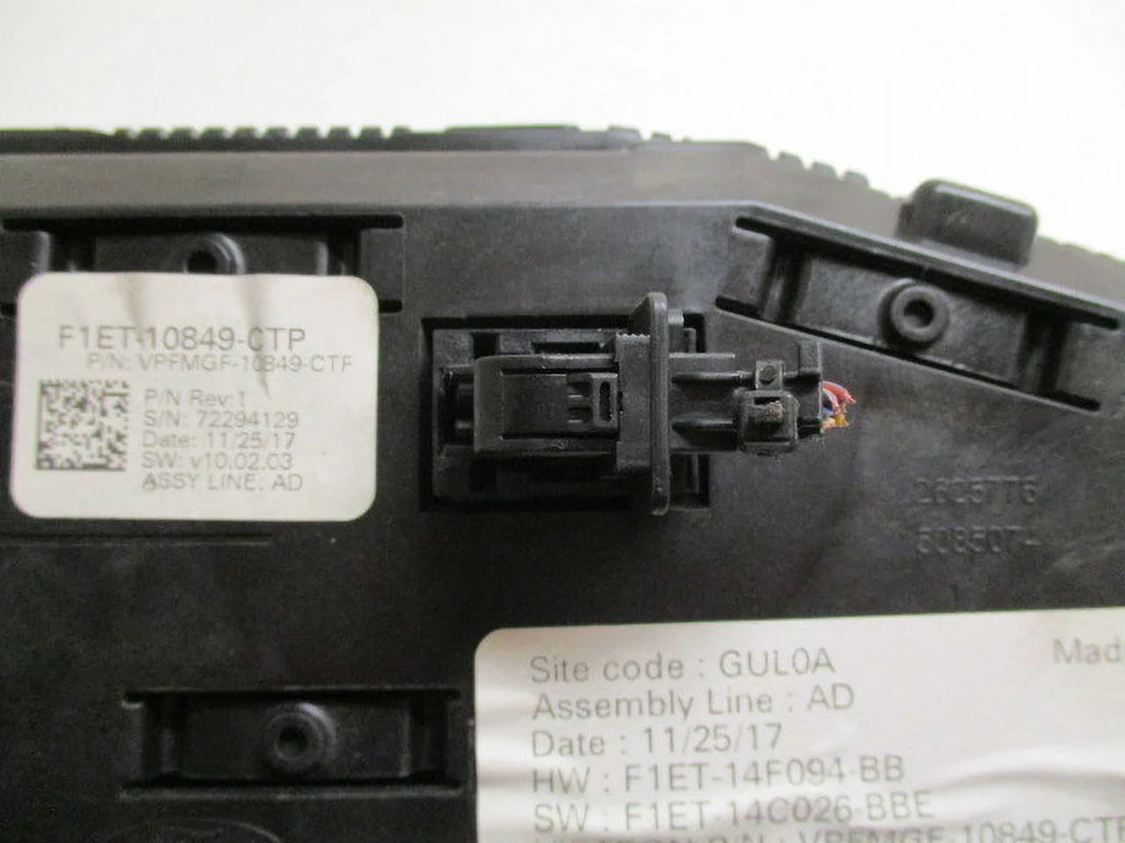 Pre-Owned 2017 2018 Ford Focus Speedometer Speedo Cluster MPH 19K OEM LKQ (Good)